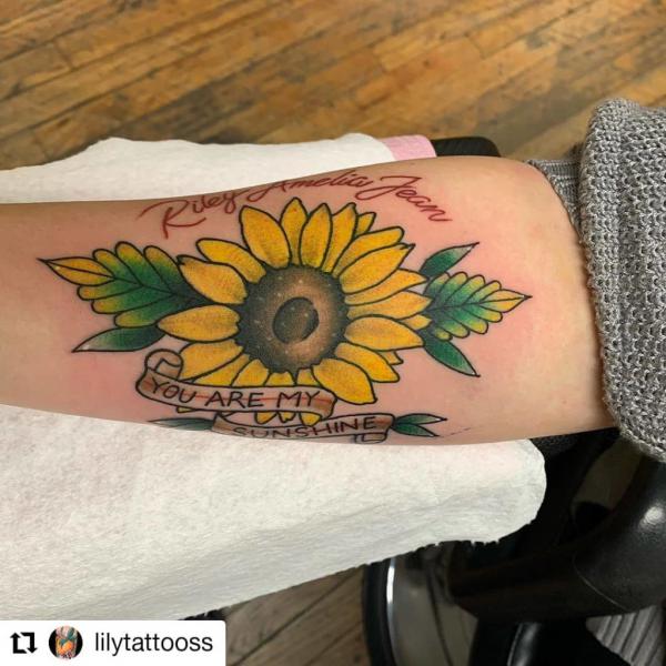You Are My Sunshine Tattoo: Designs and Ideas