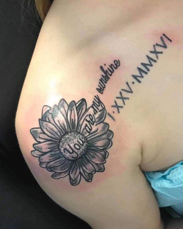 You Are My Sunshine Tattoo: Designs and Ideas