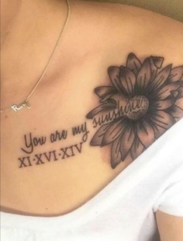 You Are My Sunshine Tattoo: Designs and Ideas