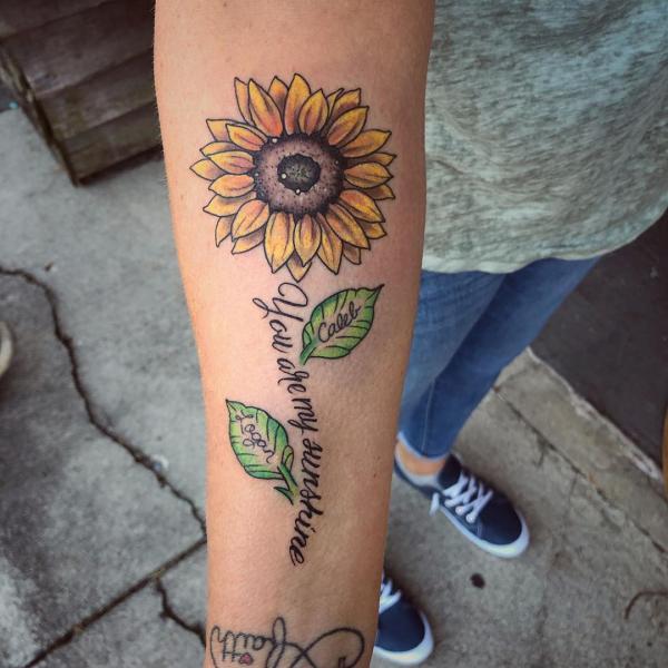 You Are My Sunshine Tattoo: Designs and Ideas