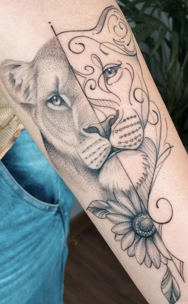90 Lioness Tattoo Designs with Meaning