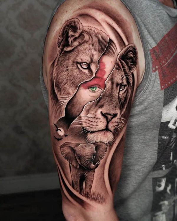90 Lioness Tattoo Designs with Meaning