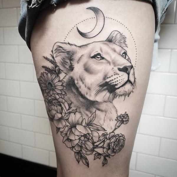 90 Lioness Tattoo Designs with Meaning
