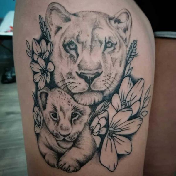 90 Lioness Tattoo Designs with Meaning
