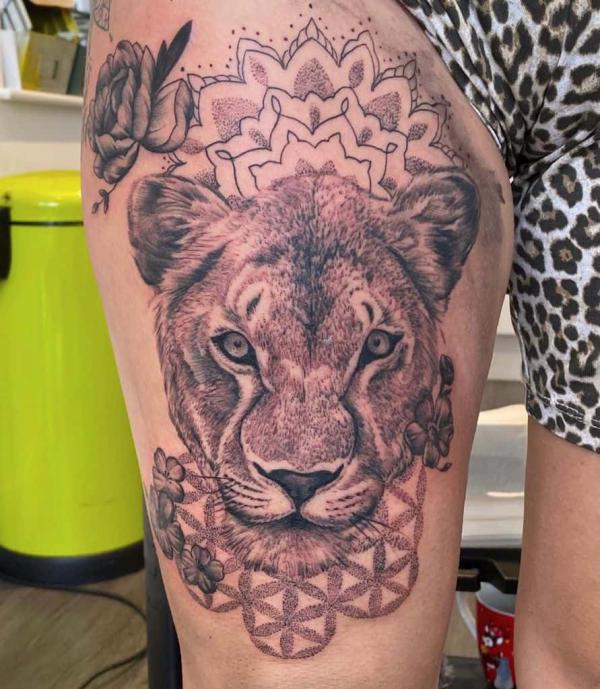 90 Lioness Tattoo Designs with Meaning