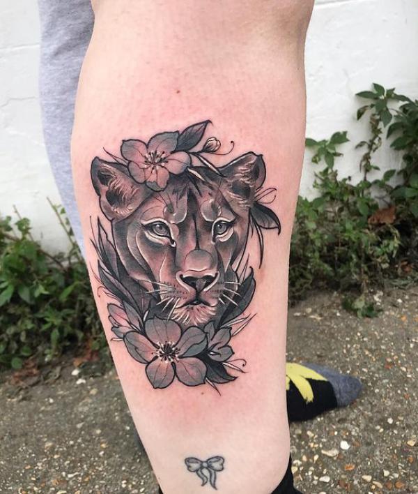 90 Lioness Tattoo Designs with Meaning