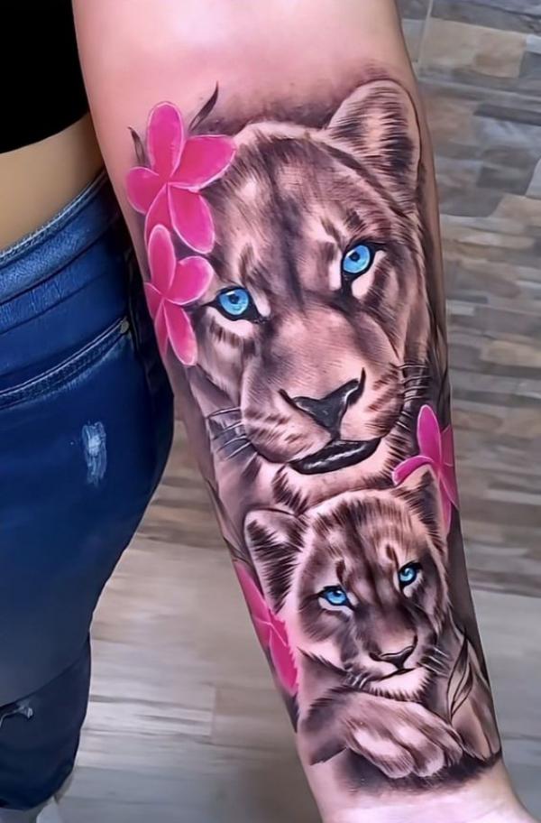 90 Lioness Tattoo Designs with Meaning
