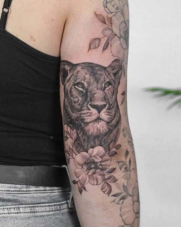90 Lioness Tattoo Designs with Meaning
