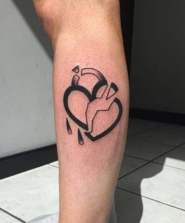 100 Broken Heart Tattoos and Their Meanings