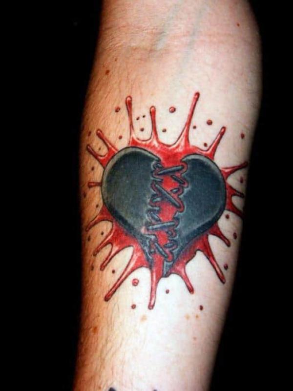 100 Broken Heart Tattoos and Their Meanings