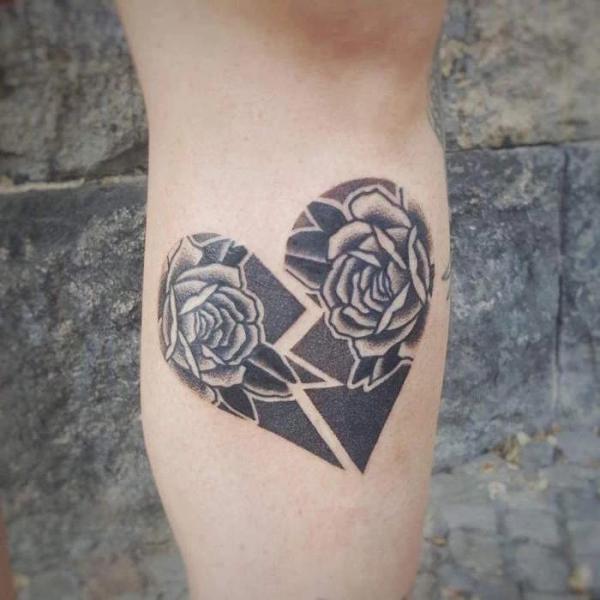 100 Broken Heart Tattoos and Their Meanings