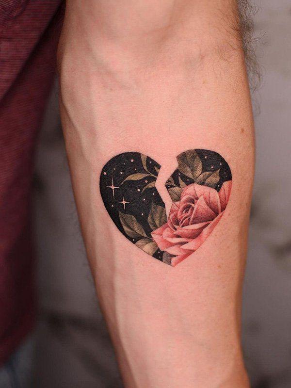 100 Broken Heart Tattoos and Their Meanings