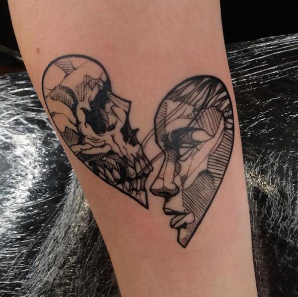 100 Broken Heart Tattoos and Their Meanings