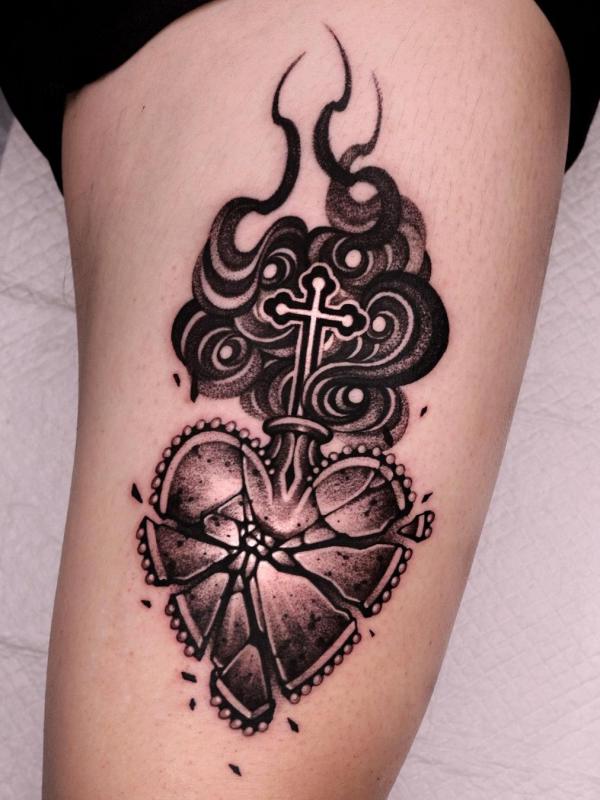 100 Broken Heart Tattoos and Their Meanings