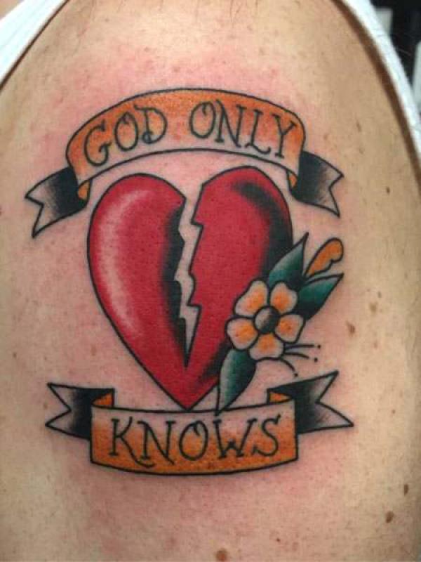 100 Broken Heart Tattoos and Their Meanings