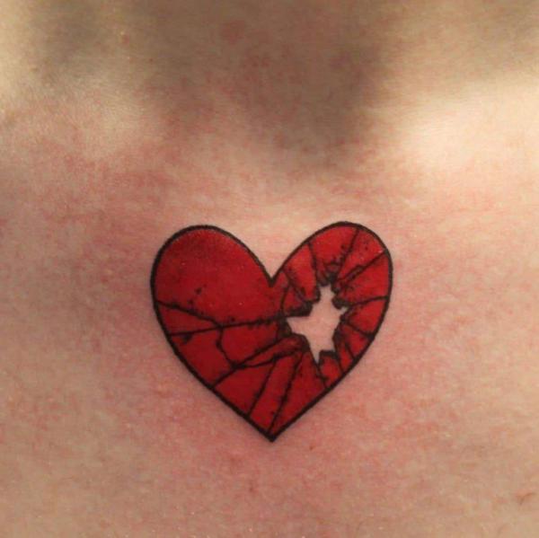 100 Broken Heart Tattoos and Their Meanings