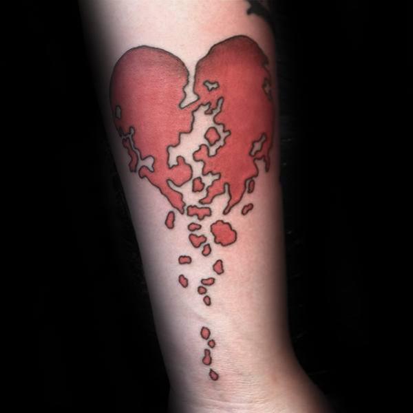 100 Broken Heart Tattoos and Their Meanings