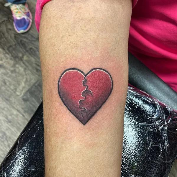 100 Broken Heart Tattoos and Their Meanings