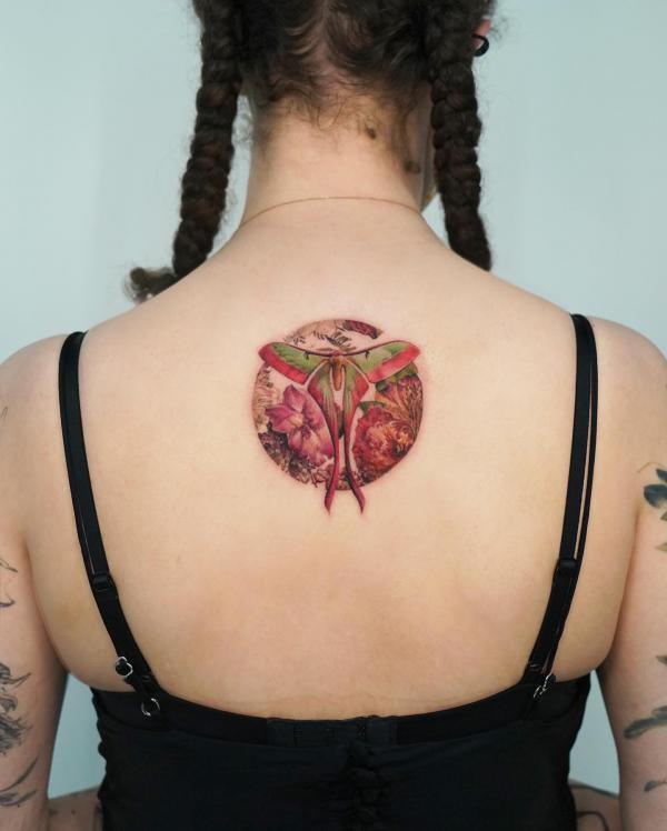 100 Luna Moth Tattoos: Meaning, Designs and Styles