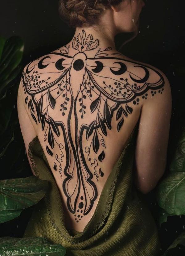 100 Luna Moth Tattoos: Meaning, Designs and Styles