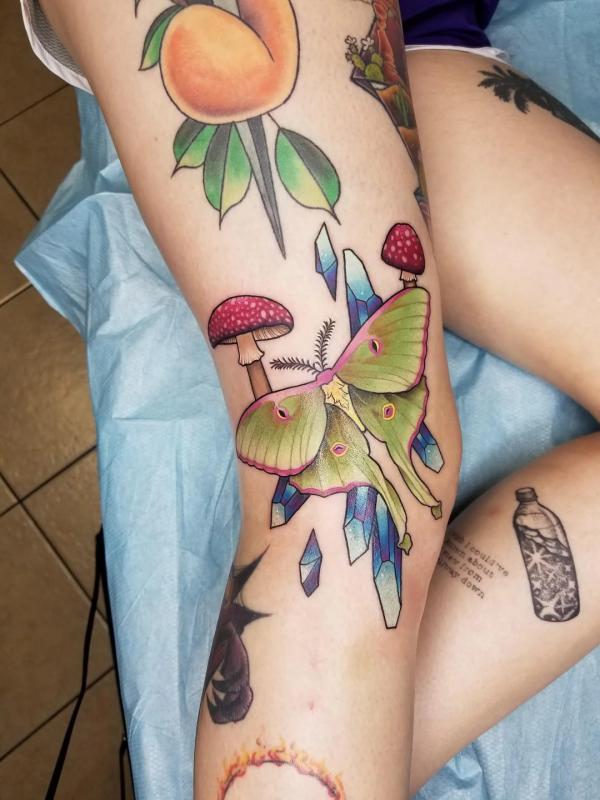 100 Luna Moth Tattoos: Meaning, Designs and Styles