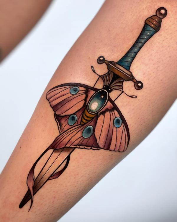 100 Luna Moth Tattoos: Meaning, Designs and Styles