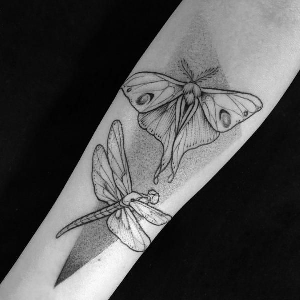 100 Luna Moth Tattoos: Meaning, Designs and Styles