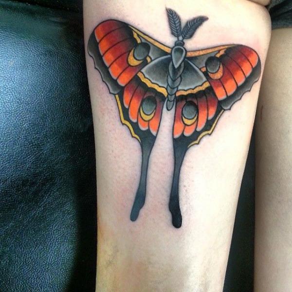 100 Luna Moth Tattoos: Meaning, Designs and Styles