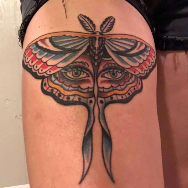 100 Luna Moth Tattoos: Meaning, Designs and Styles