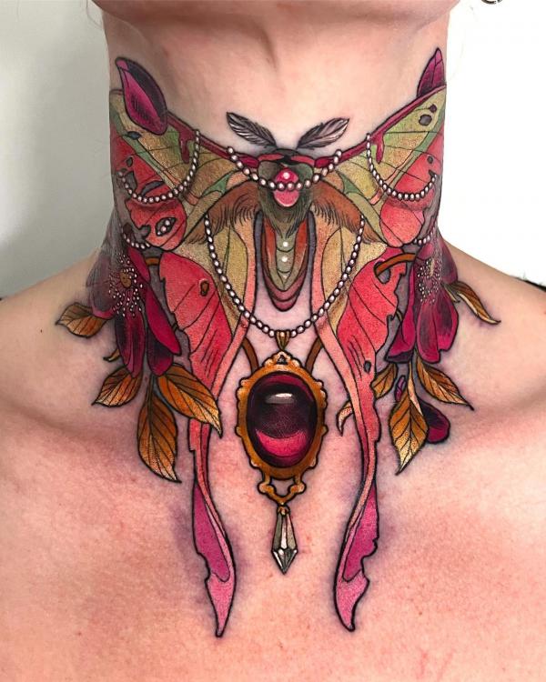 100 Luna Moth Tattoos: Meaning, Designs and Styles