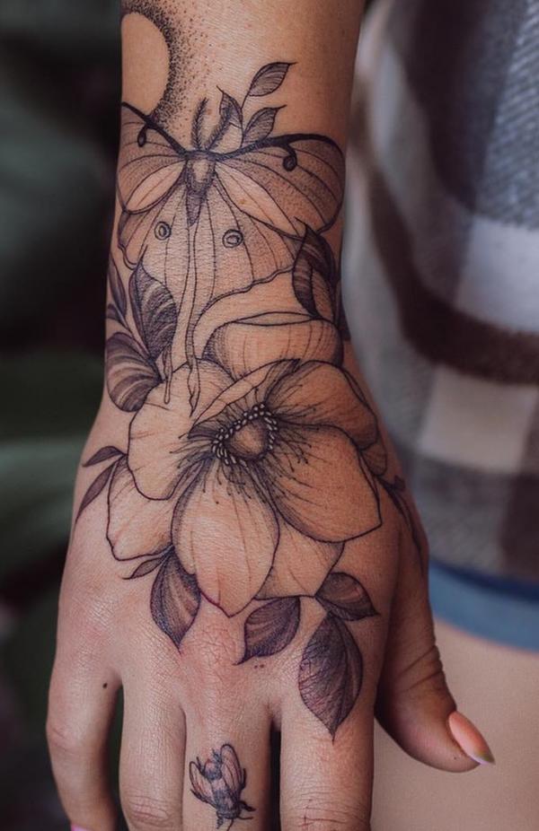 100 Luna Moth Tattoos: Meaning, Designs and Styles
