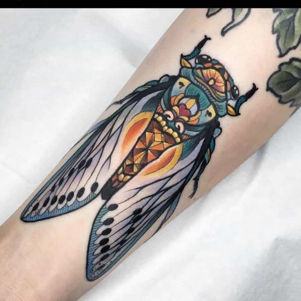 50 Cicada tattoos to Celebrate Change