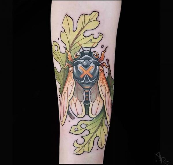 50 Cicada tattoos to Celebrate Change