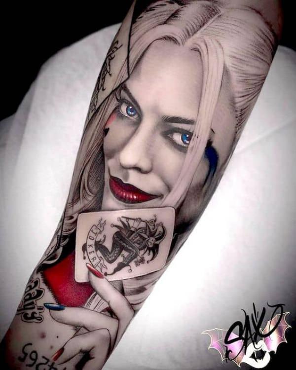 100 Harley Quinn Tattoo Ideas: Designs and Meaning