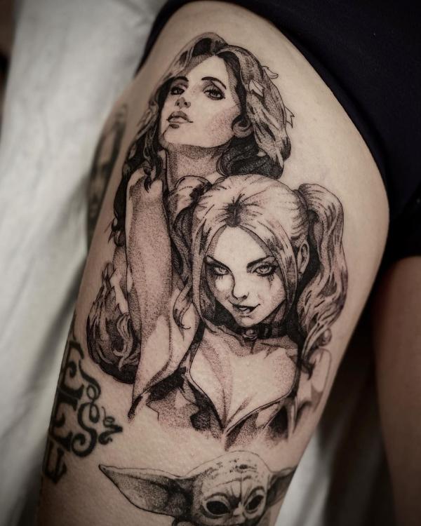 100 Harley Quinn Tattoo Ideas: Designs and Meaning