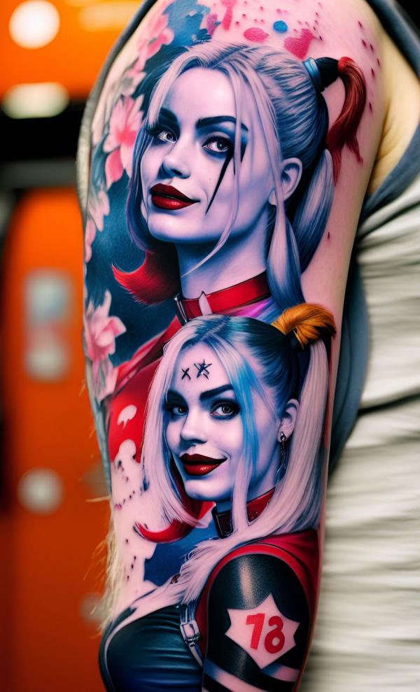 100 Harley Quinn Tattoo Ideas: Designs and Meaning