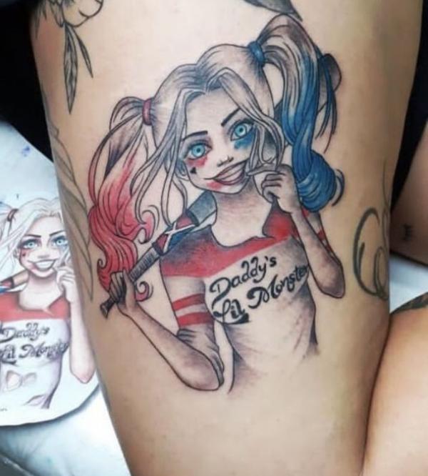 100 Harley Quinn Tattoo Ideas: Designs and Meaning