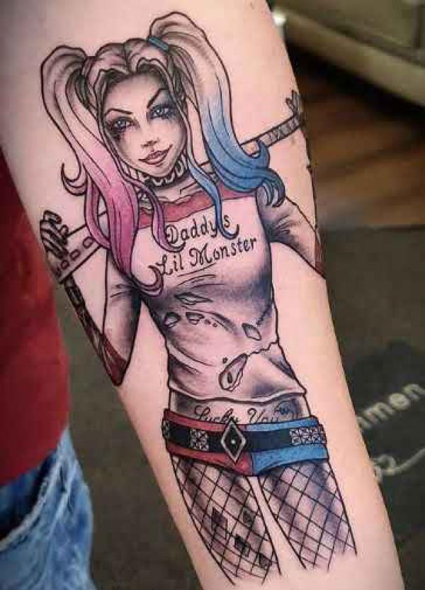 100 Harley Quinn Tattoo Ideas: Designs and Meaning