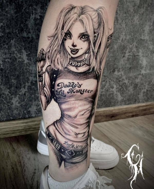 100 Harley Quinn Tattoo Ideas: Designs and Meaning