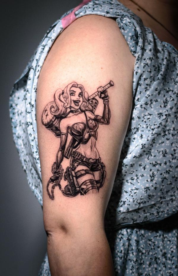 100 Harley Quinn Tattoo Ideas: Designs and Meaning