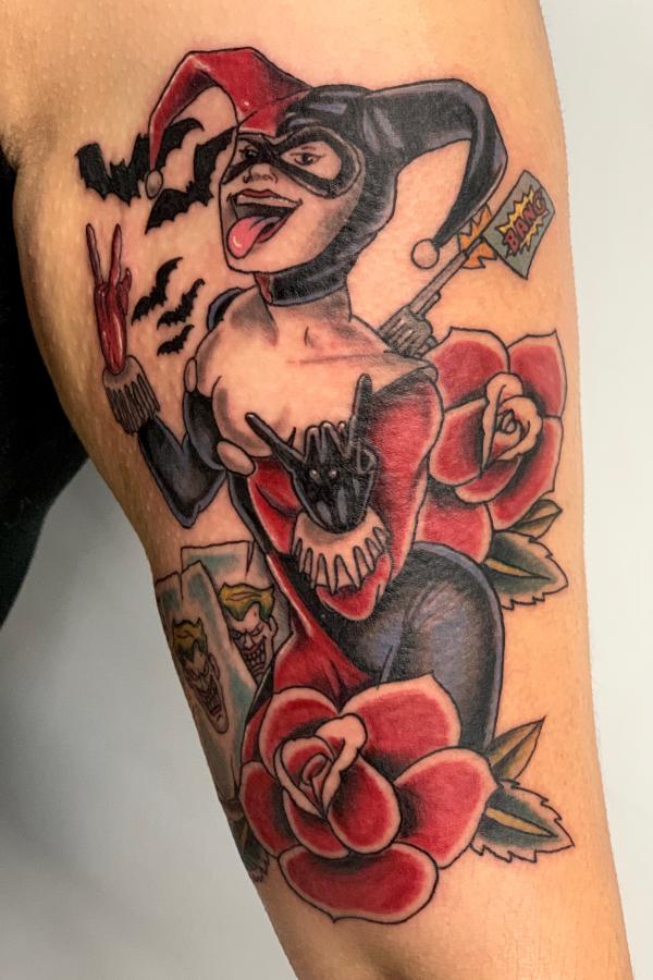 100 Harley Quinn Tattoo Ideas: Designs and Meaning