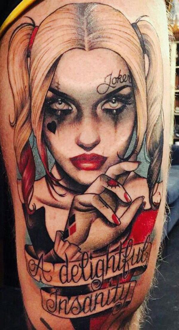 100 Harley Quinn Tattoo Ideas: Designs and Meaning