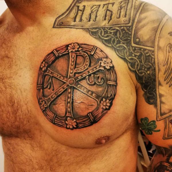 60 Chi Rho Tattoos that Tell a Story of Faith