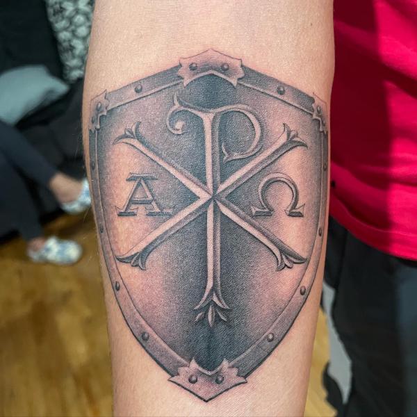 60 Chi Rho Tattoos that Tell a Story of Faith
