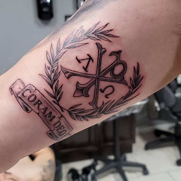 60 Chi Rho Tattoos that Tell a Story of Faith