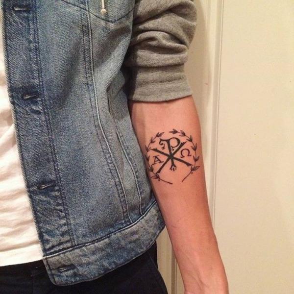 60 Chi Rho Tattoos that Tell a Story of Faith