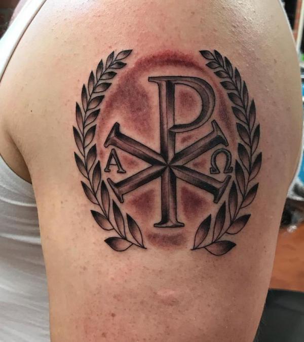 60 Chi Rho Tattoos that Tell a Story of Faith