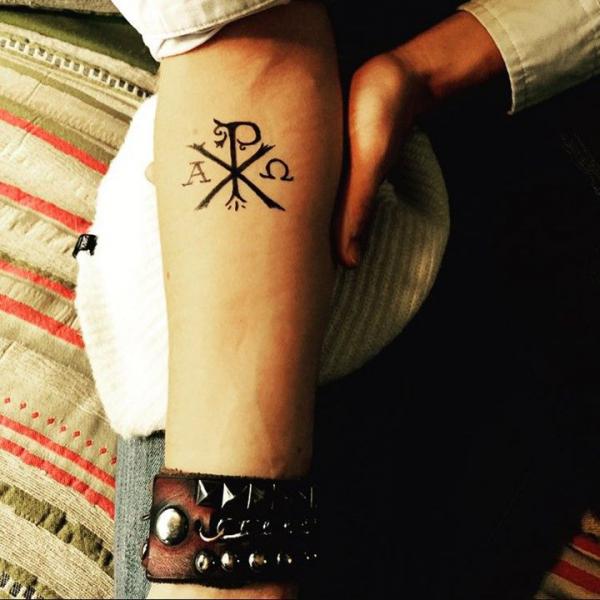 60 Chi Rho Tattoos that Tell a Story of Faith