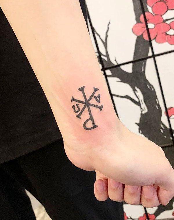 60 Chi Rho Tattoos that Tell a Story of Faith