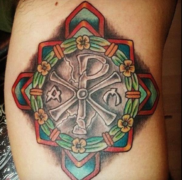 60 Chi Rho Tattoos that Tell a Story of Faith